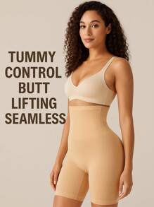 1 Pc High Waist Contorl Tummy Panties Women's Shapewear Body Shaper Waist Trainer Slimming Falt Belt Sheath Woman Fajas Shaping Panty Ladies Briefs Underwear
