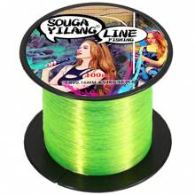 SOUGAYILANG 1Pc 100m/500m 5Colors Nylon Fishing Line High Quality Low Water Absorption High Abrasion Resisitance For Carp Fish Wire