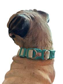 American Style Silk Neck Collar With Two Ring Closure And Strong Nylon Clasp