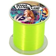 SOUGAYILANG 1Pc 100m/500m 5Colors Nylon Fishing Line High Quality Low Water Absorption High Abrasion Resisitance For Carp Fish Wire