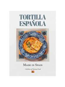 1pc Traditional Spanish National Food Seafood Rice Potato Brave Omelet Retro Delicious Color Canvas Art Picture Home Decoration No Frame