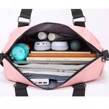 Bolsa de viagem curta, bolsa de bagagem de roupas de grande capacidade, bolsa de viagem leve, bolsa durável