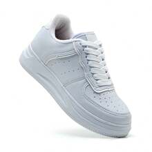 Women's White Sneakers Casual For Everyday Modern Comfortable - White - View 7
