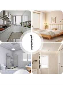 Leicht zu installierende Türhaken - Stabiler Metallkleiderständer zum Aufhängen von Kleidung, Hüten und Taschen - platzsparendes Design, geeignet für Schlafzimmer, Wohnheim und Badezimmerschrank Badezimmer Dekoration Herbstdekoration Rückkehr zur Schule