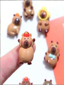 paquete de regalo de 10 piezas de bolsa ciega misteriosa, figuras miniatura adorables de animales hechas de material de alta calidad, adecuadas como regalos para la familia, cumpleaños, recuerdos de fiesta, bendiciones de temporada de graduación DIY, regalos en calcetín navideño, decoraciones de fiesta navideña, decoración de casa de muñecas