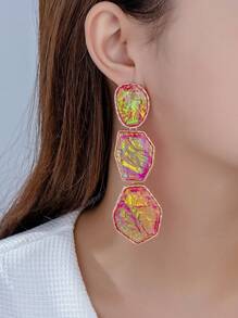 Latest Stylish Versatile Exaggerated Luxury Resort Style Earrings