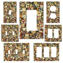 1pc Animal Light Switch Cover Plate Decorative Wall Plate Single Toggle Light Switch Cover Plate Decorative Covers Durable Switch Covers - Multicolor - View 2