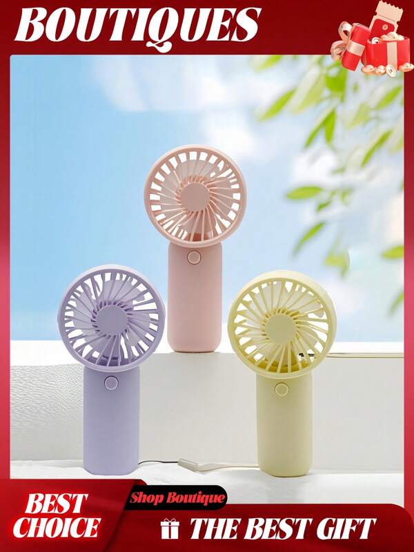 4pcs Handheld Fan Mini Fan Portable Fan Pocket Design For Travel Summer Concerts Lash Travel And Camping Gifts For Women Fans (Batteries Not Included) Summer Cooling,Beach,Travel