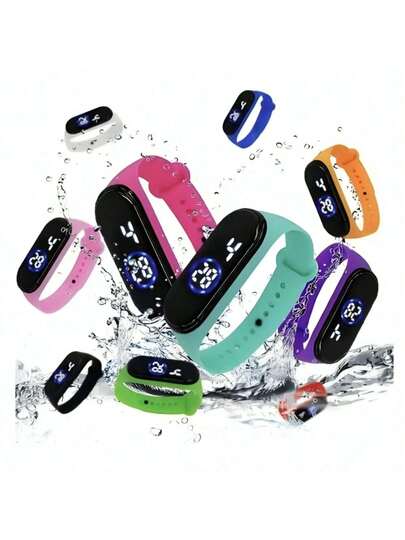 M4 kit com 15-30 Relógios Digital Bracelete Led Sport UNISSEX