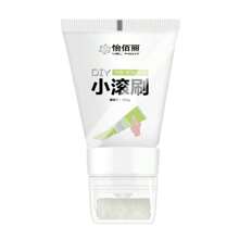 1pc Small Rolling Brush For Wall Filler, Graffiti Coverage Wall Repair Paste, Color Changing White Latex Paint