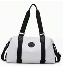 Bolsa de viagem curta, bolsa de bagagem de roupas de grande capacidade, bolsa de viagem leve, bolsa durável