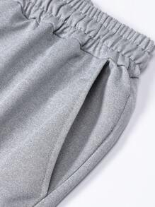 Summer New Men's Shorts Simple Cow Pattern Print Elastic Waist Drawstring Pants Fitness Running Travel Vacation Outdoor Camping Men's Half Pants