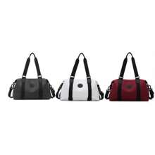 Bolsa de viagem curta, bolsa de bagagem de roupas de grande capacidade, bolsa de viagem leve, bolsa durável