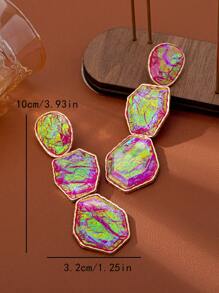 Latest Stylish Versatile Exaggerated Luxury Resort Style Earrings