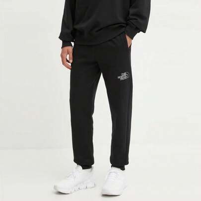  The North Face Mens Drew Peak Pants Flecce TNF Black Joggers Sweat Bottoms
