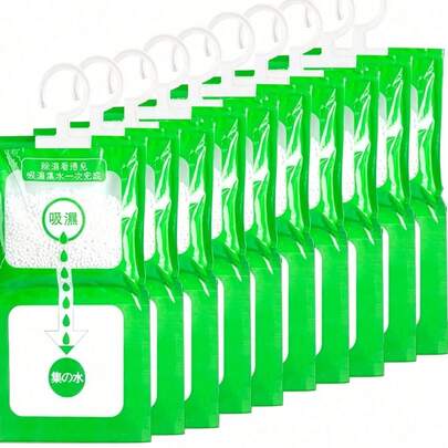 5件装衣柜吸湿袋，悬挂式除湿防霉袋，适用于厨房/浴室/橱柜/汽车，春夏精选，伴娘礼物，房间/卧室装饰，海滩/旅行，男女皆宜，度假必备，可爱小物，母亲节礼物，卧室装饰，花园/厨房装饰，夏季/海滩/旅行必备，房间装饰，软萌小物，毕业季礼物