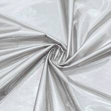 1 块单面金属箔面料，预切 DIY 面料，适合舞台表演、派对服装