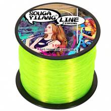 SOUGAYILANG 1Pc 100m/500m 5Colors Nylon Fishing Line High Quality Low Water Absorption High Abrasion Resisitance For Carp Fish Wire