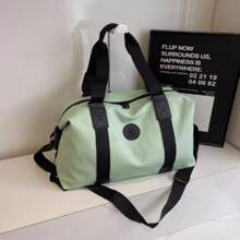 Bolsa de viagem curta, bolsa de bagagem de roupas de grande capacidade, bolsa de viagem leve, bolsa durável