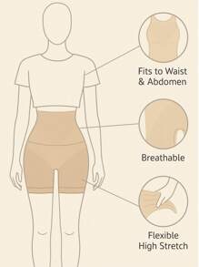 1 Pc High Waist Contorl Tummy Panties Women's Shapewear Body Shaper Waist Trainer Slimming Falt Belt Sheath Woman Fajas Shaping Panty Ladies Briefs Underwear