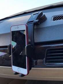 1 pieza Soporte universal para teléfono del coche - Bloqueo de gravedad estable, anti-vibración, montaje en rejilla de ventilación - Ajustable,  para todos los smartphones. Soporte práctico para teléfono del coche, diseño innovador vinculado a la gravedad, instalación de una sola tecla, estable sin sacudidas, se adapta a todos los tamaños de teléfono, rotación de 360°, para navegación y videollamadas, conducción talla grande segura, viaje agradable, ¡crea tu exclusiva vida de conducción inteligente! Necesidad de verano para organizador de almacenamiento de regalo de mujer, artículos esenciales de viaje