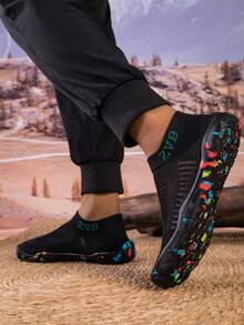 Chaussures d'eau amies des pieds nus, à semelle souple pour la natation, la plongée, les chaussures de plage pour hommes, les sandales d'été pour l'extérieur, les chaussures d'eau pour la pêche, les chaussures respirantes pour le gué. Idées pour la Saint-Valentin - Imprimé - Voir 12