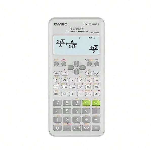 Casio Calculatrice pour étudiants, calculatrice pour étudiants et employés de bureau