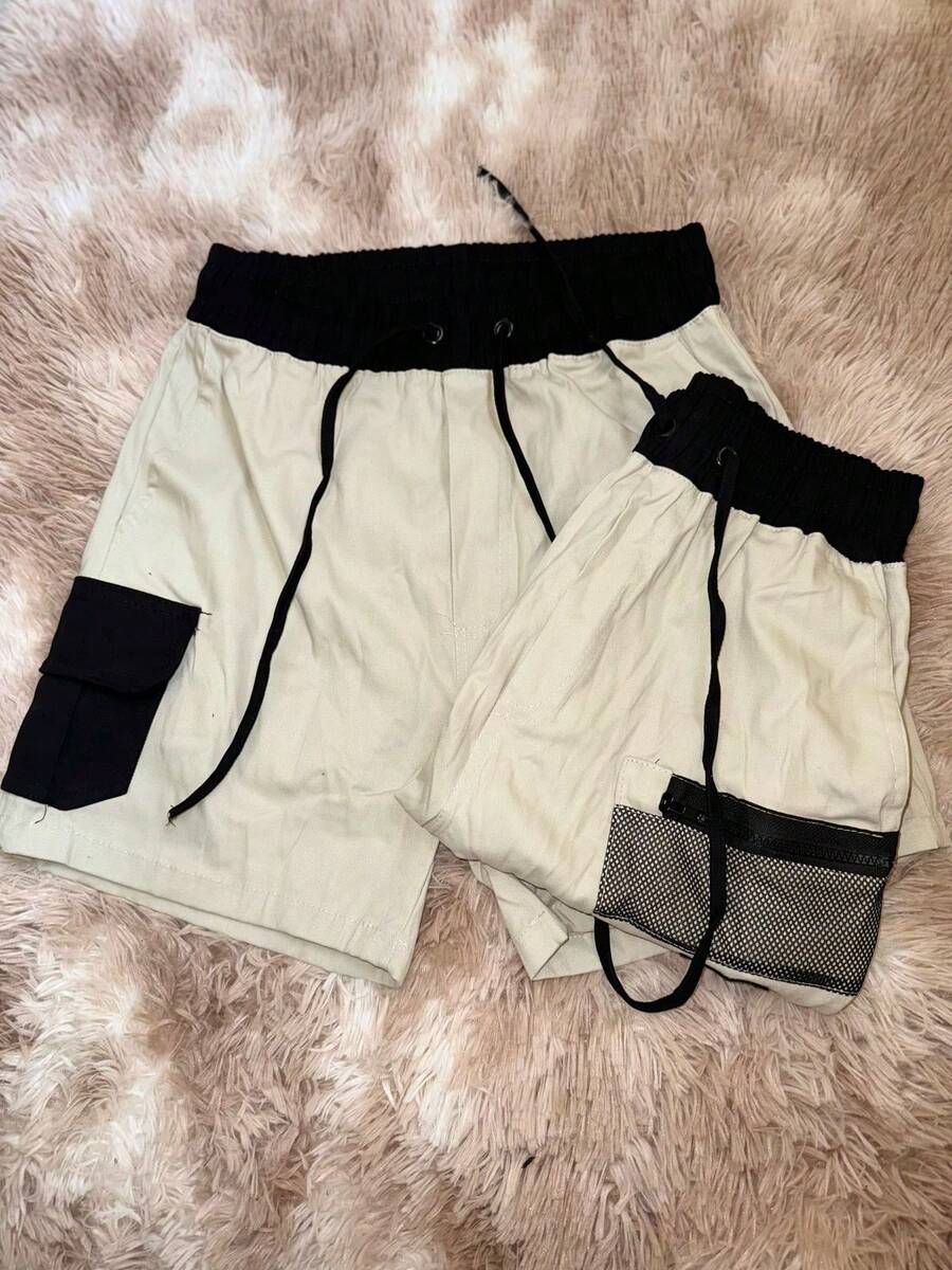 NEW WAN CARGO BERMUDA - Màu be - Xem 1