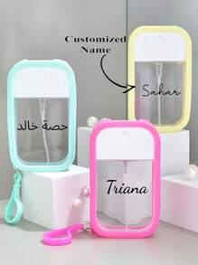 Customized Perfume, Alcohol Bottle, Portable Toner Bottle, 50ml, Multi-Color Card, Spray Bottle - Plus Protective Sleeve - Can Be Used To Send To Friends And Relatives