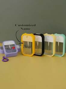 Customized Perfume, Alcohol Bottle, Portable Toner Bottle, 50ml, Multi-Color Card, Spray Bottle - Plus Protective Sleeve - Can Be Used To Send To Friends And Relatives