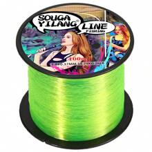 SOUGAYILANG 1Pc 100m/500m 5Colors Nylon Fishing Line High Quality Low Water Absorption High Abrasion Resisitance For Carp Fish Wire