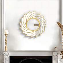 1/2 pezzi Specchio da parete rotondo stile bohémien da 25 cm, con superficie riflettente poligonale - perfetto per la decorazione della camera da letto e del soggiorno, senza alimentazione elettrica