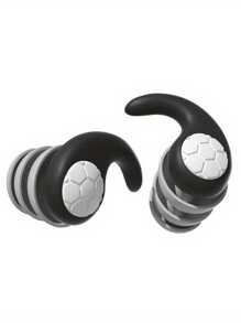 1 Pair Silicone Ear Plugs, Comfortable Silicone Ear Plugs, High Quality Silicone Ear Plugs Suitable For Swimming, Diving, Sleeping And Surfing