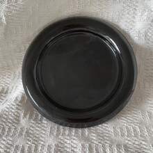 Plato redondo de cerámica de 6 pulgadas, de estilo, color blanco, vajilla elegante, apta para postre, pasta, desayuno en cafeterías y uso doméstico