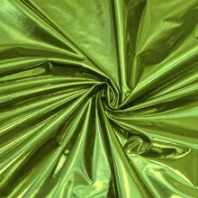 1 块单面金属箔面料，预切 DIY 面料，适合舞台表演、派对服装