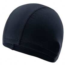 Aquawave Cuffia da nuoto in poliestere per adulti unisex (Nero/Rosso)