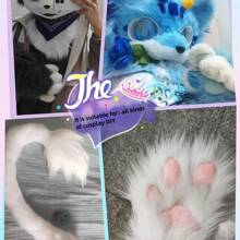 1 pieza de Tela de pelo sintético de estilo minimalista, de altura de pelo de 4-5 cm, de poliéster en multicolor, para manualidades DIY, decoración de escenas, disfraces de zorro de peluche falso para Halloween, Navidad, máscaras, colas, alfombras, decoración de habitaciones