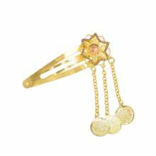 Bohemian Coin Hair Clip, Vintage Rhinestone Flower & Butterfly Design Hair Accessories For Women Claw Clips Hair Claws Hair Barrettes