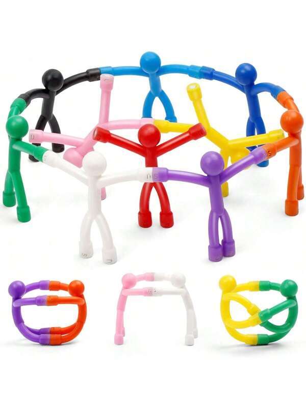 Multifunction Magnetic Figures That Can Climb Wall, Colorful Mini People Magnetic Hooks, Creative Gift For Teenagers, Office Storage Decor Magnets, Fun Desk Toy For Classroom And Office