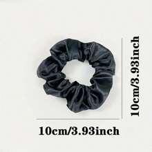 50/30 piezas Elegantes Scrunchies de satén brillante de estilo bohemio, grande/pequeño para moños de mujer, accesorios de cabello de imitación de seda de unicolor para outfits casuales, diademas elásticas adecuadas para coletas y peinados, decoración del hogar y el baño, decoración de otoño, de vuelta a la escuela