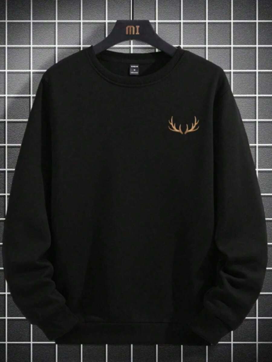 Men Sweatshirts - màu đen - Xem 1