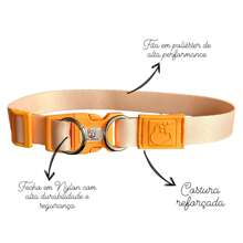 American Style Silk Neck Collar With Two Ring Closure And Strong Nylon Clasp