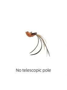 Jucării pentru pisici Colibri, Jucărie pentru pisici cu undiță, Jucării pentru pisici de interior, Jucării pentru pisoi, Jucărie cu baghetă pentru pisici, Jucărie telescopică cu trei secțiuni, maxim 180 cm / 70,8 inci, Jucării pentru pisici pentru pisici adulte plictisite de interior, Jucărie cu undiță pentru pisici, Jucărie cu pene artificiale pentru pisici, Jucărie interactivă pentru pisici, Articole pentru pisici - Multicolor - Vizualizare 18