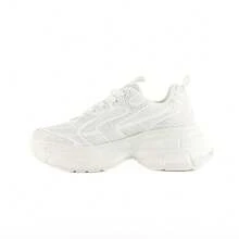 Tenis Sneaker Plataforma Moda 5cm para Mujer Walki DANIA - Blanco - Ver 2