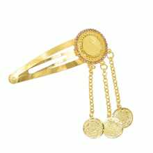 Bohemian Coin Hair Clip, Vintage Rhinestone Flower & Butterfly Design Hair Accessories For Women Claw Clips Hair Claws Hair Barrettes