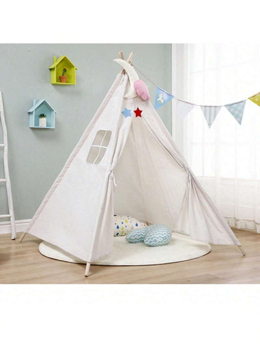 1PC White 1M Tent Portable Tent Indoor Tipi Teepee Outdoor Camping Tent