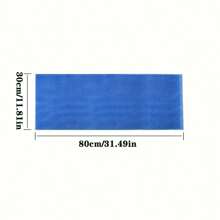 1pc Nylon Long Loofah Net Scrubber, Shower Back Scrubber, Self-Cleaning Bath Sponge Back To School