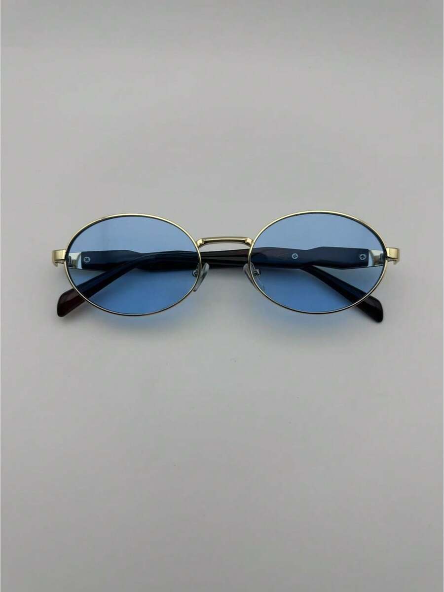 Premium Round  Men Women Stylish  Protection - 藍色 - 查看 1