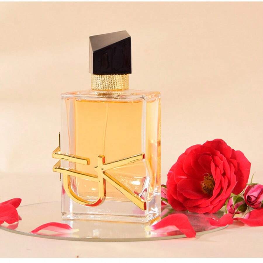 Vanilla Amber Perfume Spray, Vegan Long Lasting Unisex Fragrance For Women And Men, Oriental White Musk And Blackcurrant Scent, 24 Hour Birthday Gift For Her/Him, Date Night And Evening Wear - Gold - View 1