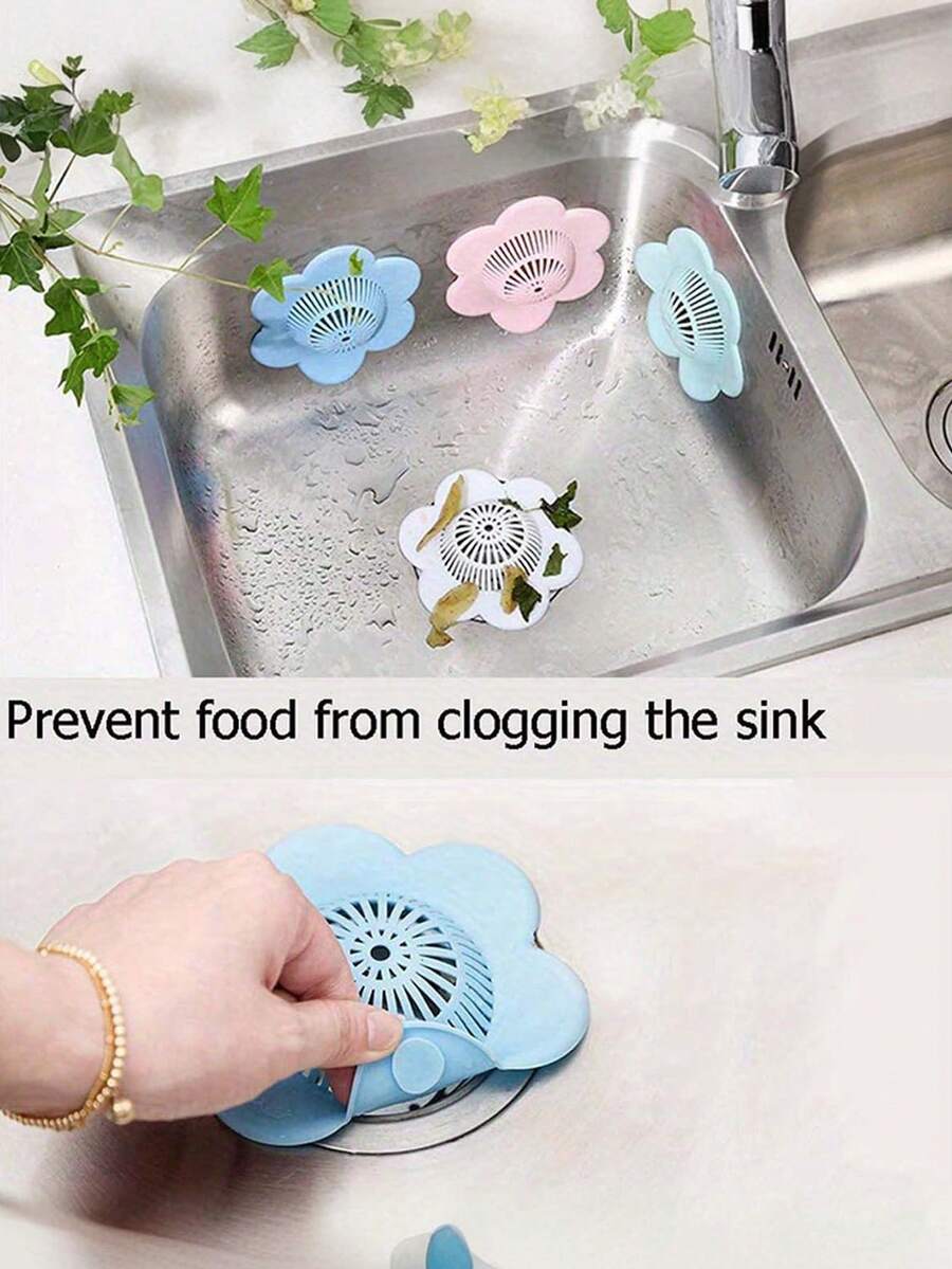 Cubiertas de drenaje de ducha atrapapelocon ventosas para bañera, lavabo, piscina y uso hotelero, retenedor de cabello y prevención de de alcantarillado